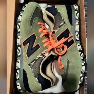 New Balance 574 Green/Camo - ML574CGR Men's Sz 9.5 VERY RARE Pair